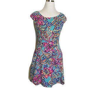Lilly Pulitzer Briella Bait & Switch Dress Aqua S